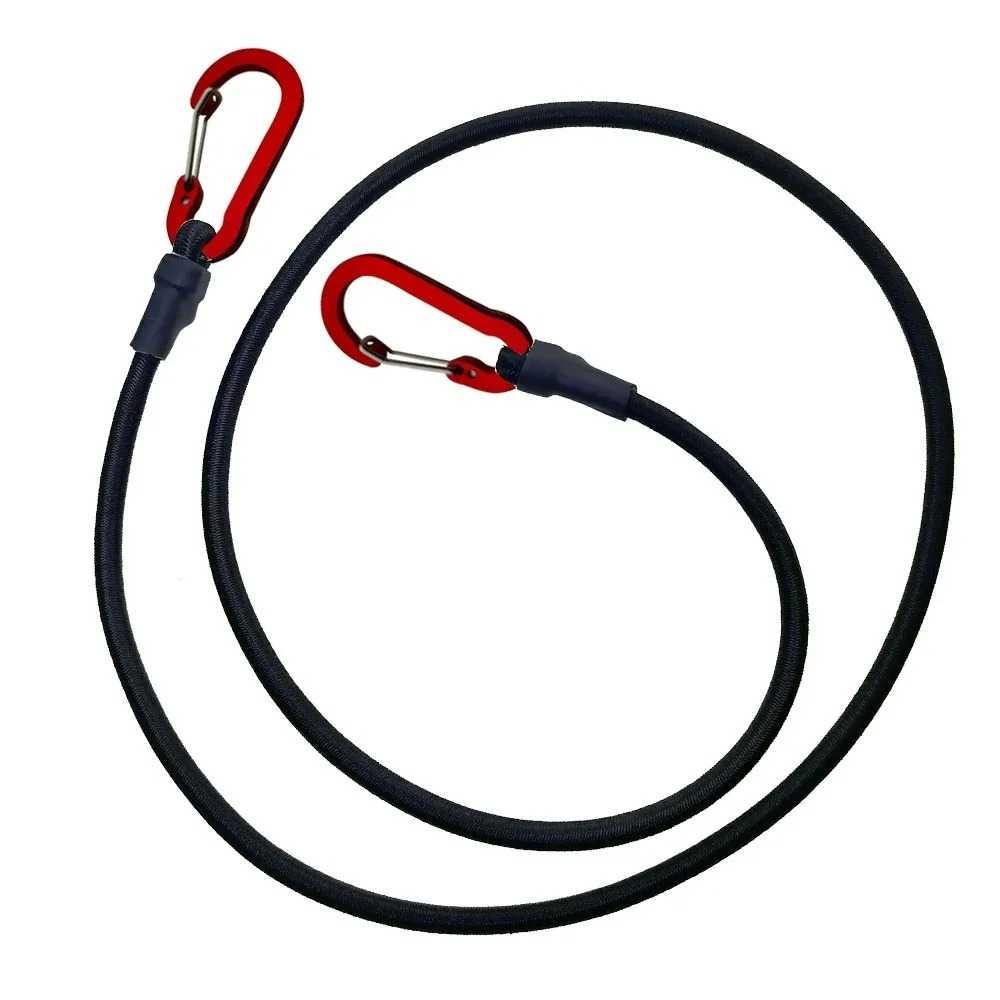 Januel Tali Karet Pengikat Barang Bagasi Motor Elastic Cord Strap 60cm Jn61, Bawa Barang dengan Aman dan Mudah Cocok untuk Kebutuhan Kamping, Warna Hi