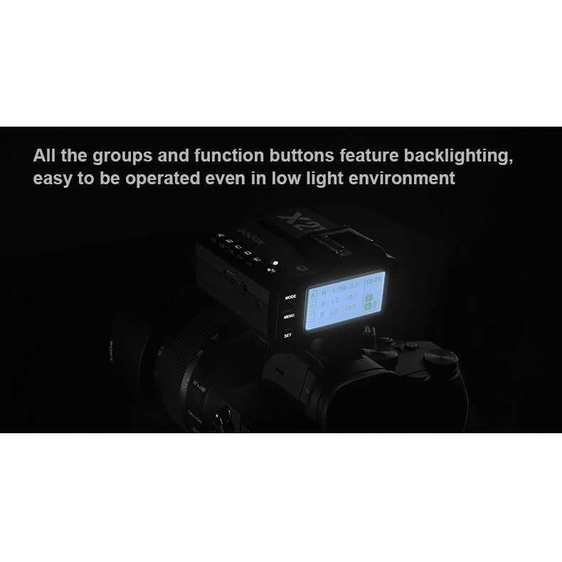 Godox Wireless Camera Flash Trigger X2T-C TTL - Kontrol Pencahayaan Akurat, Fleksibel, dan Nirkabel