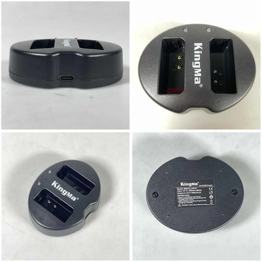 Image of KingMa Charger Baterai 2 Slot Canon 1100D 1200D - LP-E10, Dual Slot Pengisian Cepat - Tetap Aktif! IH