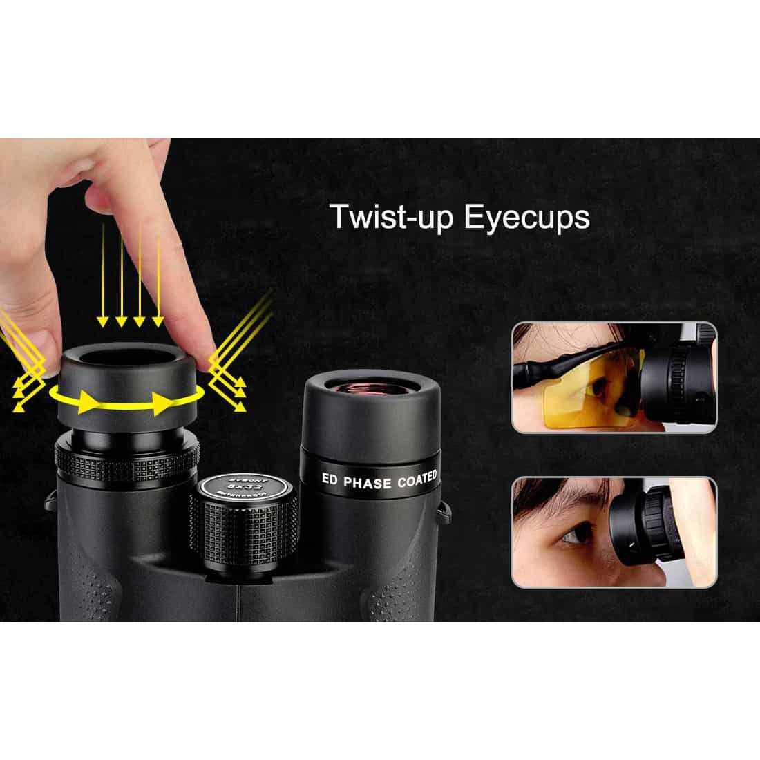 SVBONY Teropong Binocular ED Lens BAK4 Waterproof - SV202, Pengalaman Birdwatching Terbaik