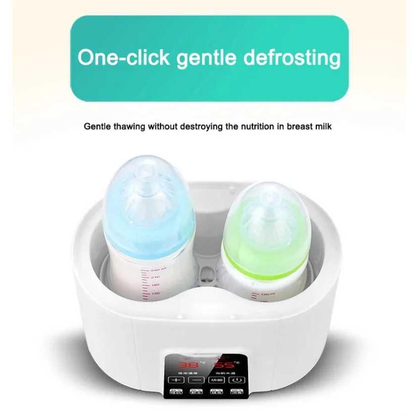 NUBITEE Penghangat Botol Susu Bayi 2in1 Sterilizer Baby Bottle 220W N20, Hangatkan dan Sterilisasi Botol Bayi Aman dan Mudah Digunakan, Desain Praktis