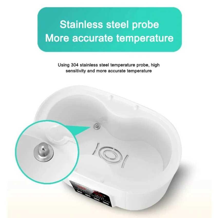 NUBITEE Penghangat Botol Susu Bayi 2in1 Sterilizer Baby Bottle 220W N20, Hangatkan dan Sterilisasi Botol Bayi Aman dan Mudah Digunakan, Desain Praktis