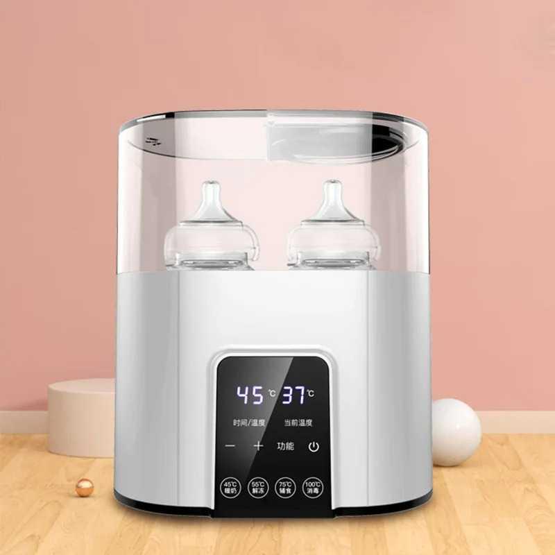 NUBITEE Penghangat Botol Susu Bayi 2in1 Sterilizer Baby Bottle 220W N20, Hangatkan dan Sterilisasi Botol Bayi Aman dan Mudah Digunakan, Desain Praktis