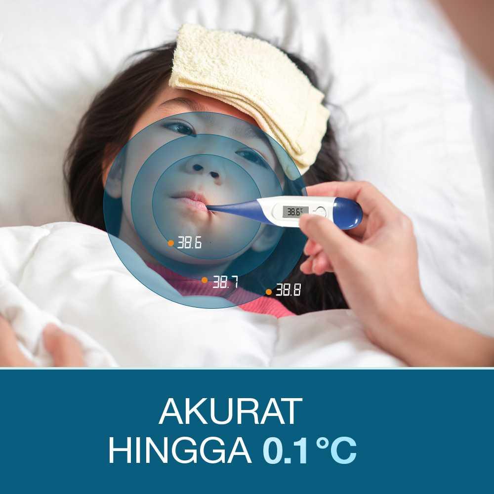GENIAL Termometer Suhu Tubuh Digital Soft Neck - Akurat dan Nyaman, Pantau Suhu Tubuh dengan Mudah