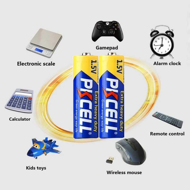 Pkcell Baterai AAA Zinc Carbon - Tahan Lama dan Ramah Lingkungan, Daya Tinggi