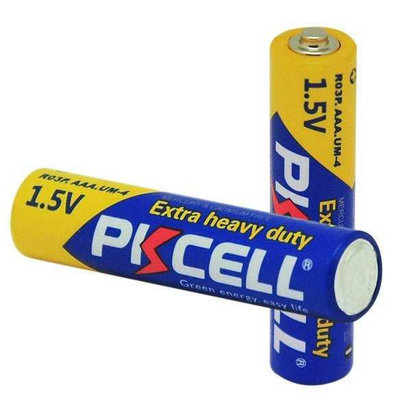 Pkcell Baterai AAA Zinc Carbon - Tahan Lama dan Ramah Lingkungan, Daya Tinggi
