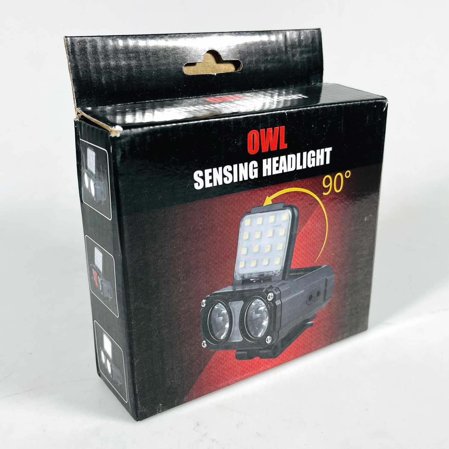 Zhiyu Lampu Kepala Sensor Gerak USB 1000mAh - Pencahayaan Terang, Praktis, dan Tahan Cuaca