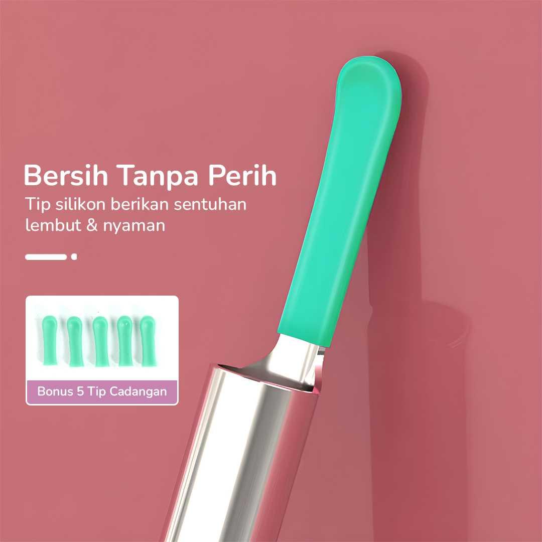 NATFIRE Kamera Endoskopi Pembersih Telinga Otoskop Endoscope - Pembersihan Telinga Jadi Aman dan Presisi, Visual HD Real Time