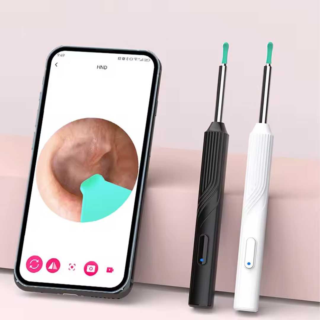 NATFIRE Kamera Endoskopi Pembersih Telinga Otoskop Endoscope - Pembersihan Telinga Jadi Aman dan Presisi, Visual HD Real Time