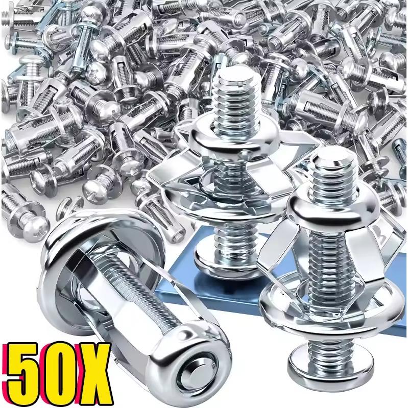 Taffware Expansion Screw Petal Screw Jack Nuts Rivet Fischer 50 PCS - NT50