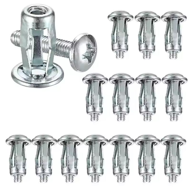 Taffware Expansion Screw Petal Screw Jack Nuts Rivet Fischer 50 PCS - NT50