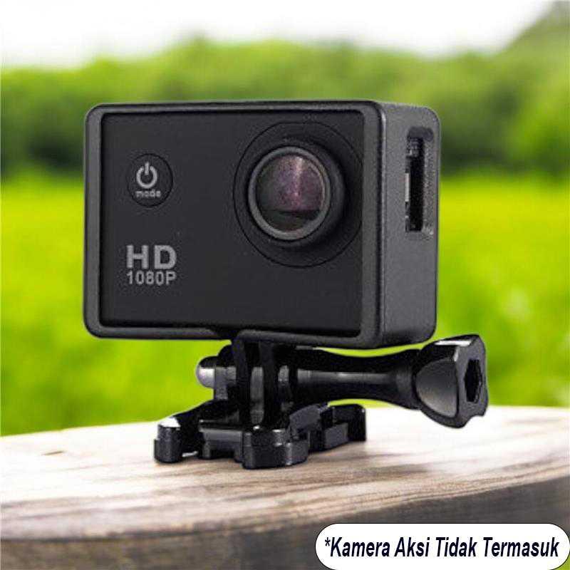 Generic Plastic Side Frame Case for SJCAM SJ4000 EKEN H9 H9R Pro - Protection and Convenience, Side Frame Design
