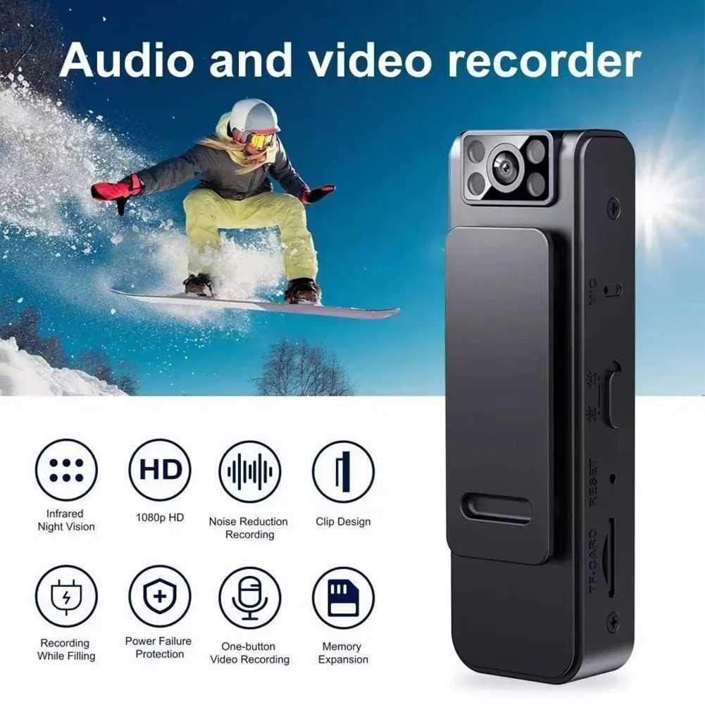 Shunmaii Body Cam Mini Camera Full HD 1080p Rotating Lens - L8, Rekam Momen Penting dengan Mudah