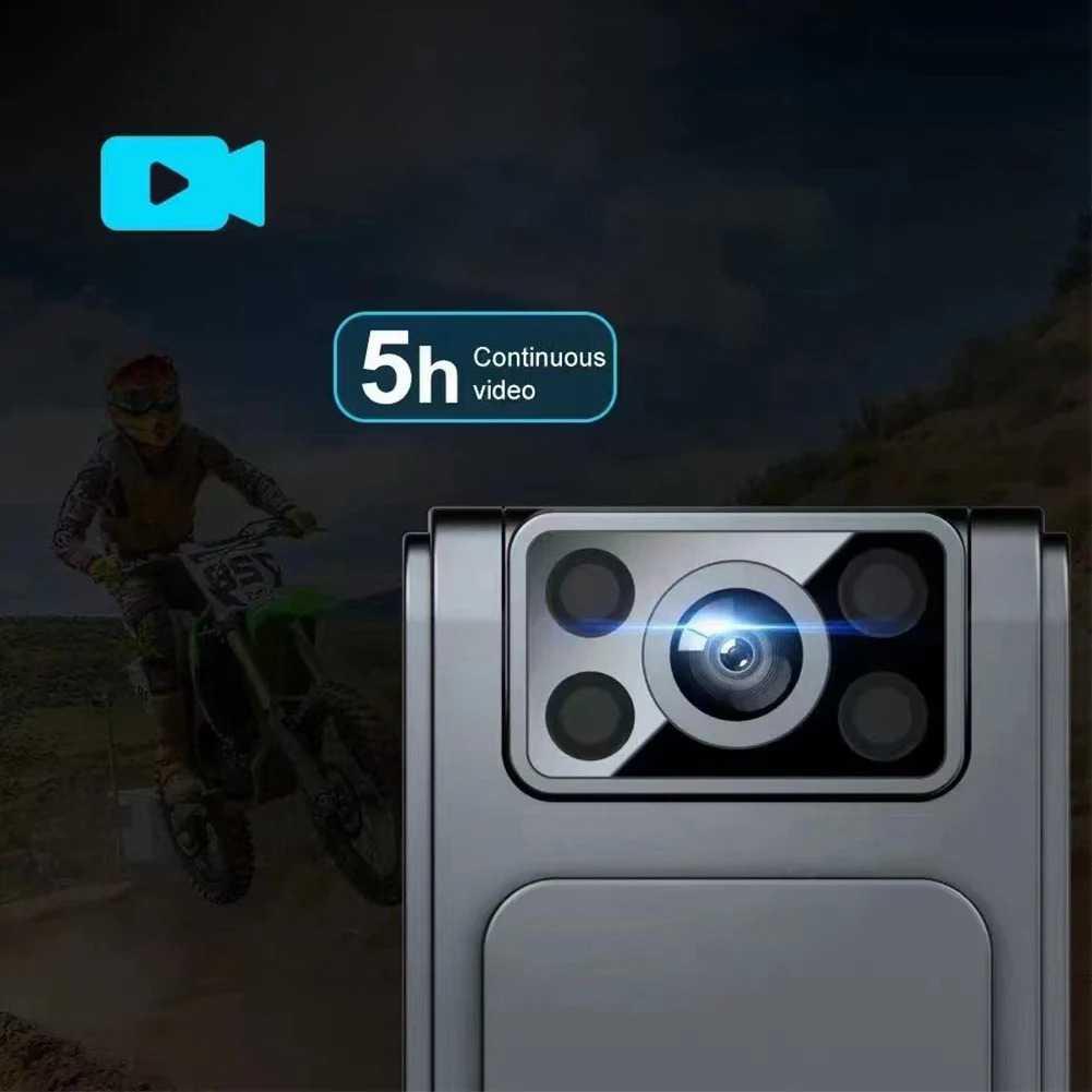 Shunmaii Body Cam Mini Camera Full HD 1080p Rotating Lens - L8, Rekam Momen Penting dengan Mudah