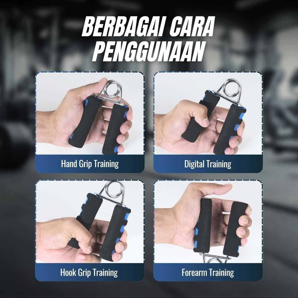 LINGPENG Hand Grip Finger Strength Exercise - Cocok Melatih Otot Tangan, Ringan dan Kokoh