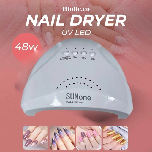 Image of Biutte.co Pengering Kutek Kuku UV LED 48 W - Cepat Kering, Efisien, Sensor Inframerah IH