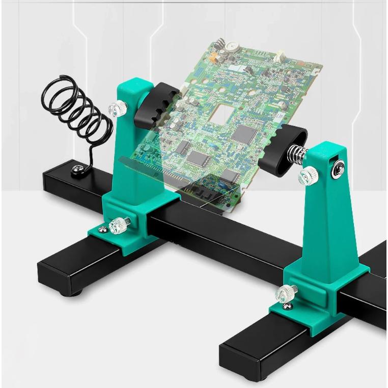 DERTU Penjepit PCB Clamp Soldering Holder Board Welding 360 Degree - D1, Meningkatkan Presisi Soldering - Akses Lebih Mudah