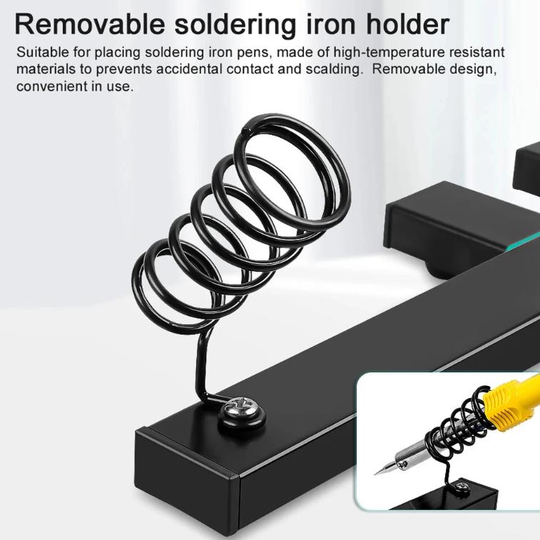 DERTU Penjepit PCB Clamp Soldering Holder Board Welding 360 Degree - D1, Meningkatkan Presisi Soldering - Akses Lebih Mudah