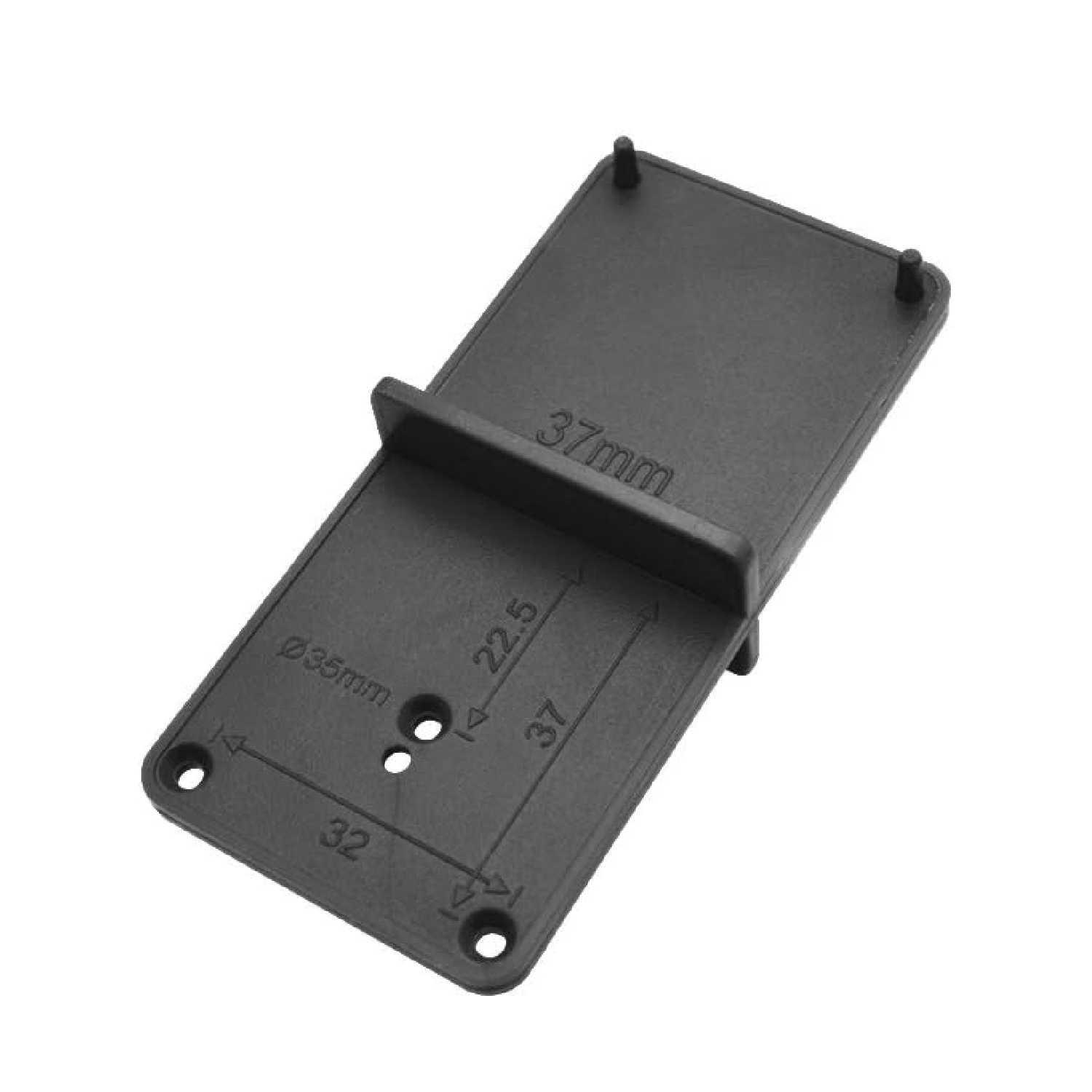 Alloet Alat Bantu Bor Engsel Pintu Hinge Hole Drill Guide 35/40mm - Presisi Lubang Engsel, Solusi Terbaik untuk Pemasangan Engsel, Desain Ergonomis