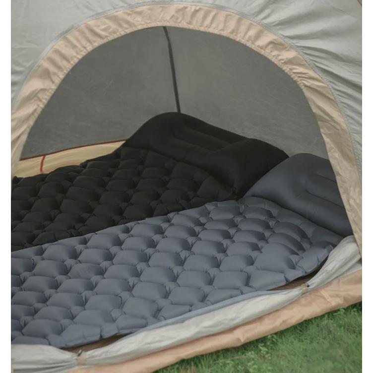 NATUREBELL Kasur Matras Angin Manual Ultralight - Nyaman di Alam Terbuka, Lipat Mudah