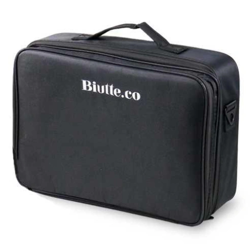 Image of Biutte.co Tas Kosmetik Travel Organizer 3 Layers Memudahkan Penyimpanan dan Akses Make Up, Skincare, dan Perlengkapan Lainnya, Stylish dan Praktis IH