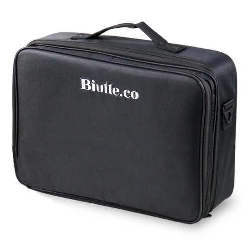 Image of Biutte.co Tas Kosmetik Travel Organizer 3 Layers - Memudahkan Penyimpanan dan Akses Make Up, Skincare, dan Perlengkapan Lainnya, Stylish dan Praktis