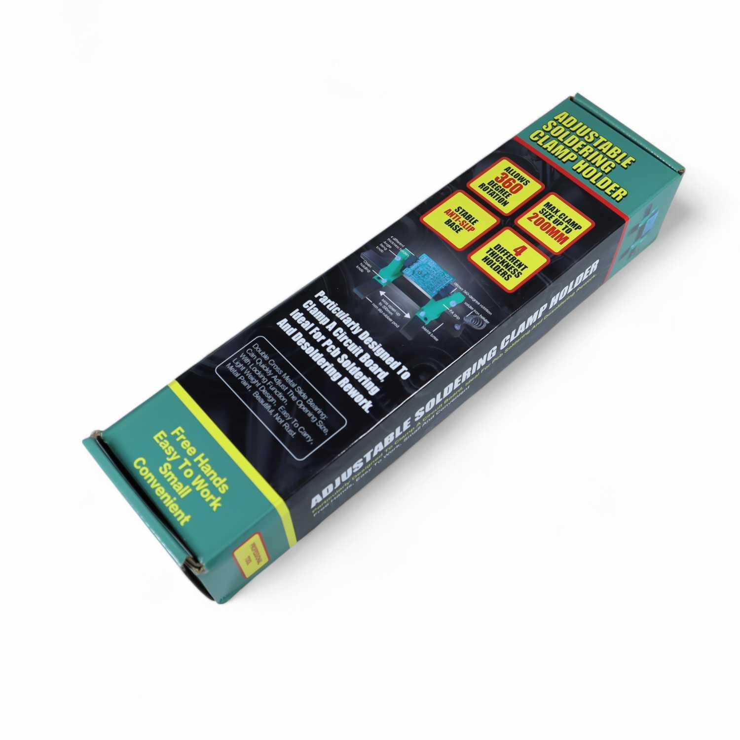 DERTU Penjepit PCB Clamp Soldering Holder Board Welding 360 Degree - D1, Meningkatkan Presisi Soldering - Akses Lebih Mudah