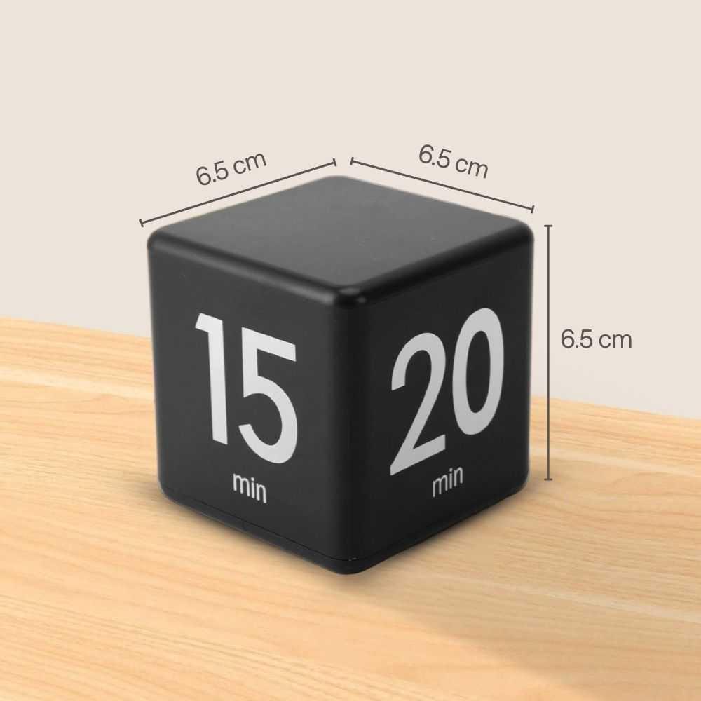 QUMOX Timer Masak Dapur Digital Gravity Sensor Flip Kitchen Countdown - CT01, Sensor Gravitasi Canggih, Praktis dan Presisi