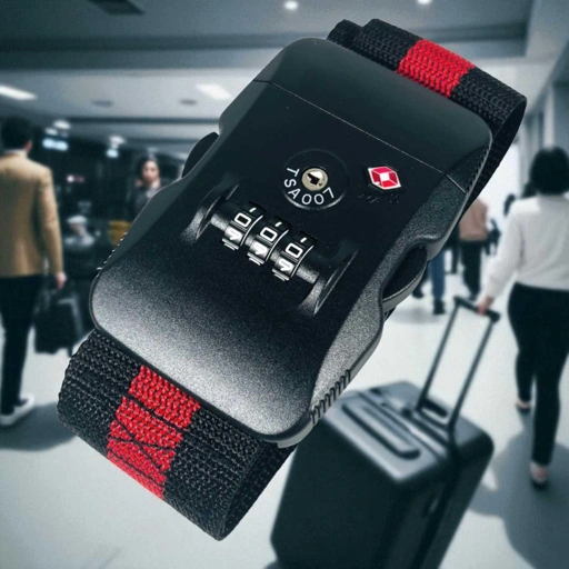 Image of TaffGUARD Tali Koper Gembok TSA PIN - Keamanan Terbaik, Desain Stylish IH