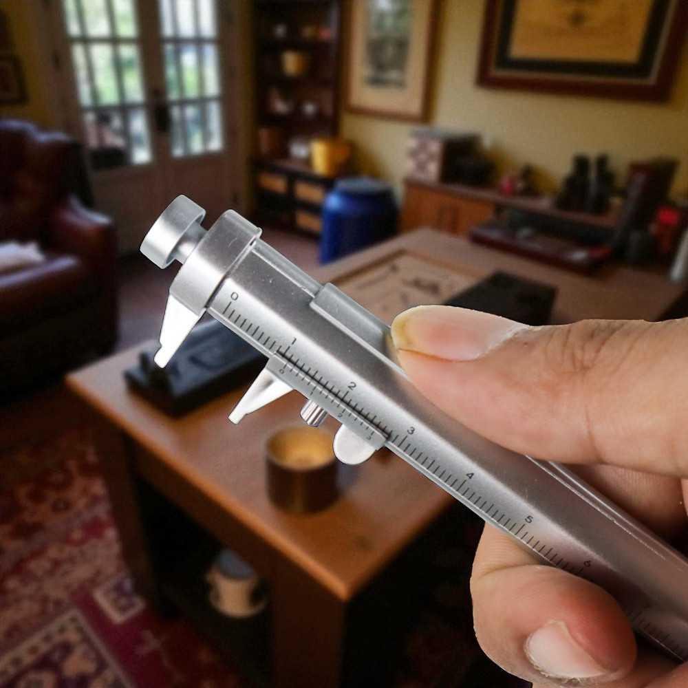 Taffware Pena Pulpen Ballpoint Pen dengan Penggaris - Multifungsi dan Praktis, Cocok untuk Aktivitas Sehari-hari