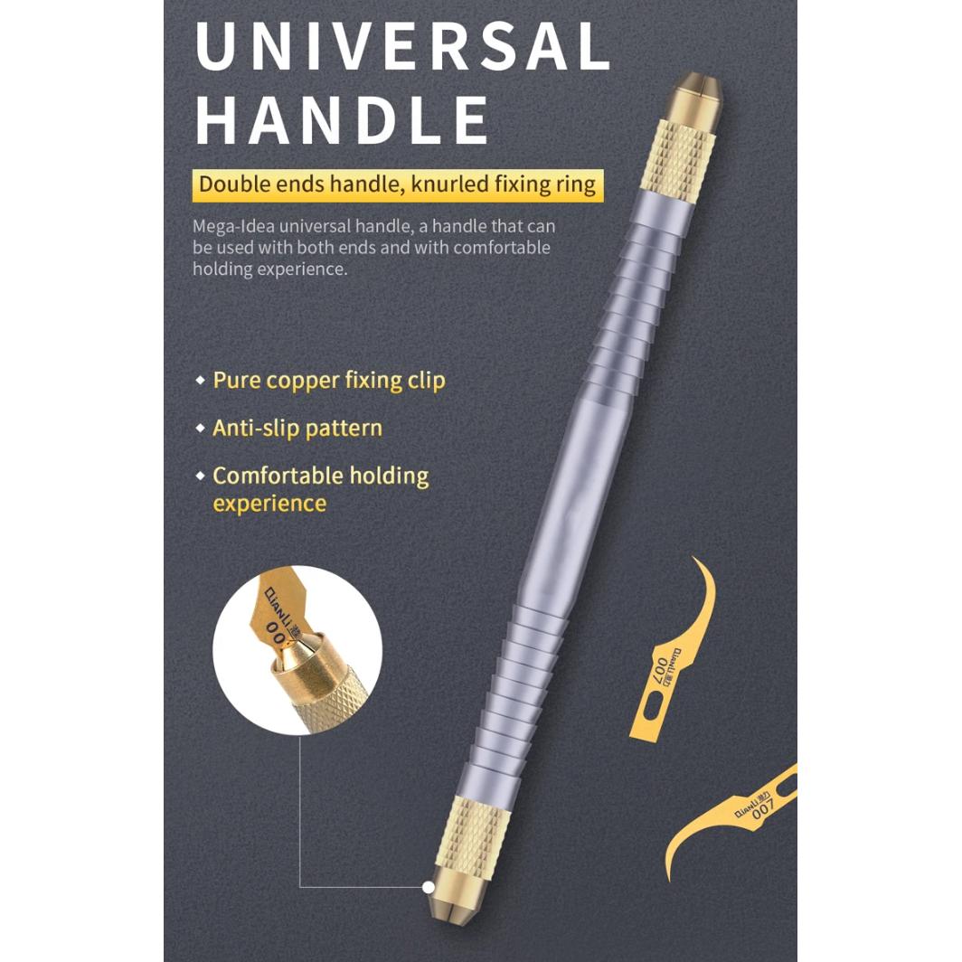 UGAIN Handle Pisau Ukir Cutter Crafting - Fleksibilitas Ganda, Stabilitas Optimal, Efisiensi Kerja