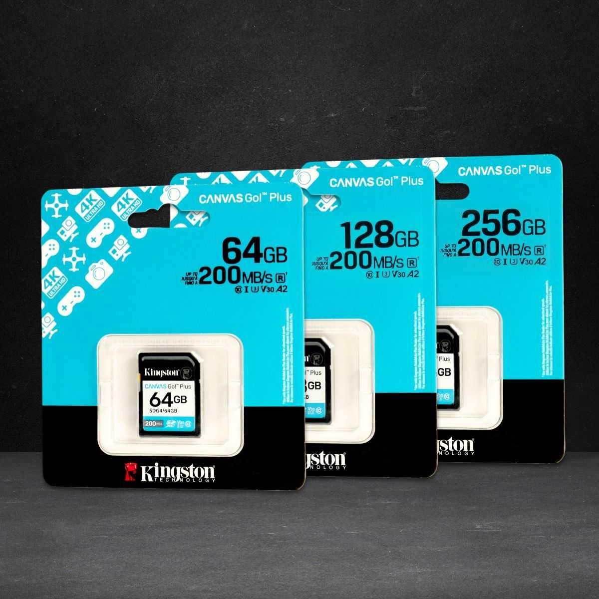 Kingston Canvas Go! Plus SDHC Gen4 U3 V30 200MB/s - Kartu Memori Tinggi Kecepatan