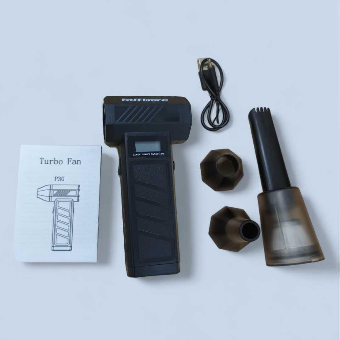 Taffware Mini Turbo Violent Air Blower Portable - Kemudahan Pembersihan tanpa Batas, Desain Ergonomis
