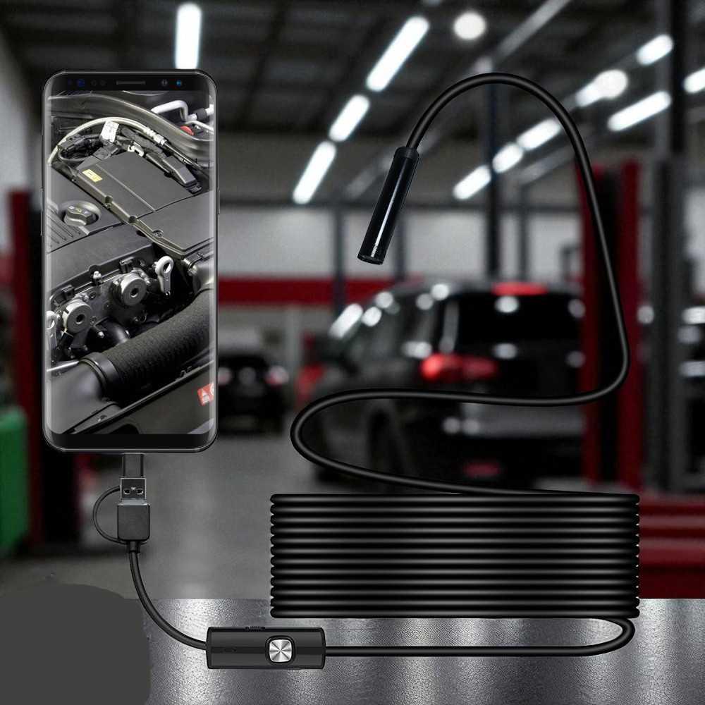 ANTOOTAN Kamera Endoskopi Industrial 3in1 - Pemeriksaan Detail, Tanpa Batas