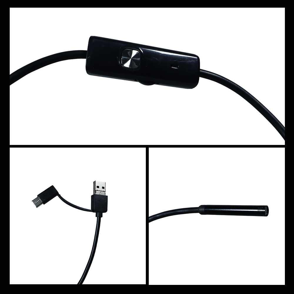 ANTOOTAN Kamera Endoskopi Industrial 3in1 - Pemeriksaan Detail, Tanpa Batas
