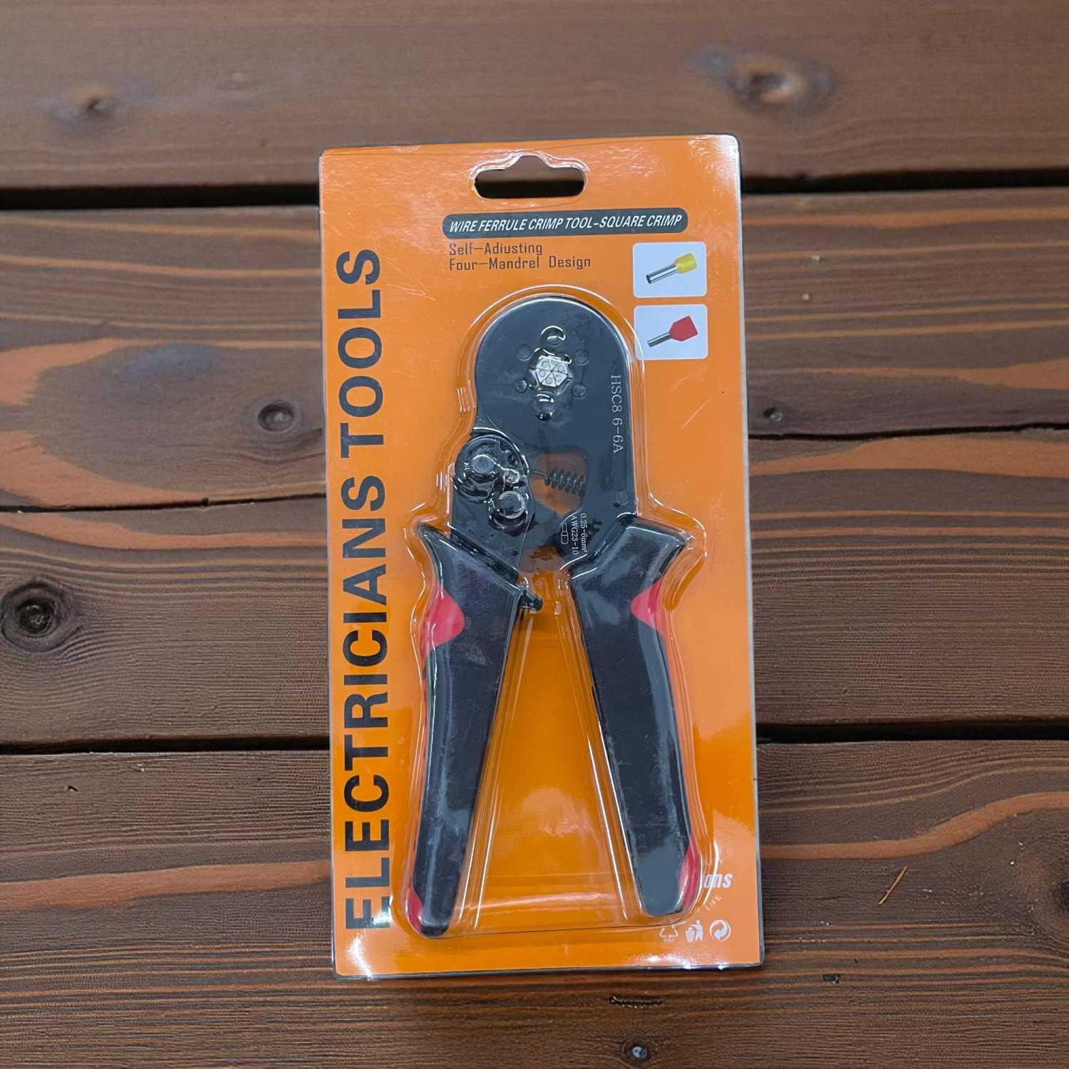 Taffware Wire Crimp Tool Self Adjusting Crimping Pliers - Kuat dan Tahan Lama, Solusi Praktis untuk Konektor Kabel