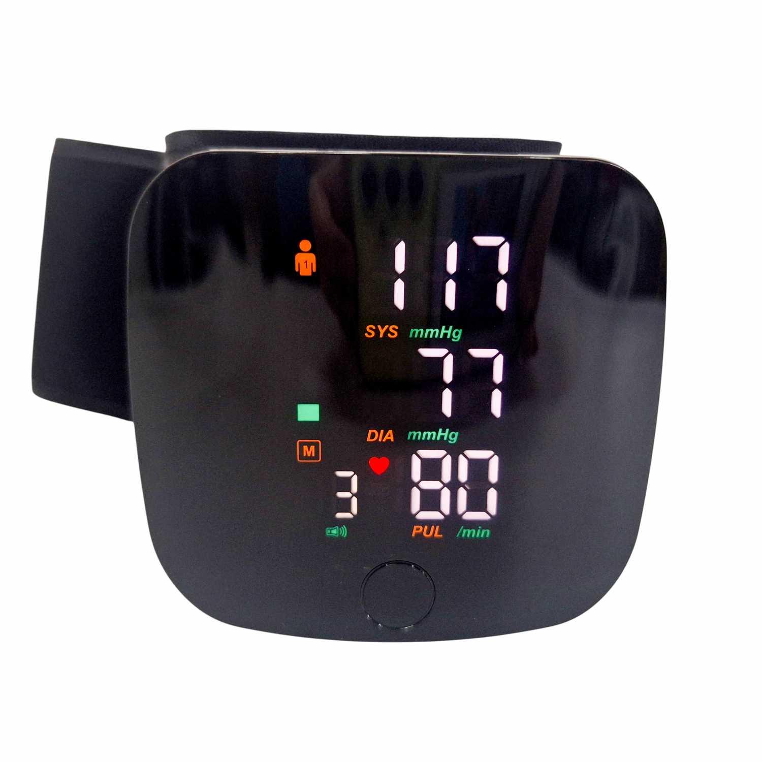 TaffOmicron Tensimeter Digital Pengukur Tekanan Darah - Akurasi Tinggi, Suara Bahasa Indonesia, Manset Antibakteri