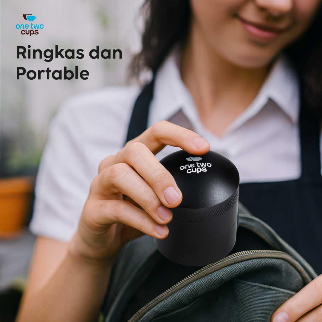 One Two Cups Jarum Kopi Espresso 24 Needle Distribution Tool - Sebar Rasa Kaya, Higienis, dan Portable