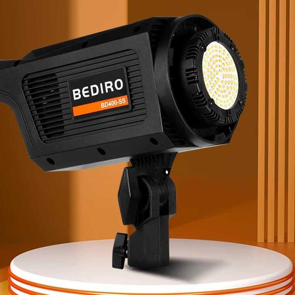 BEDIRO Lampu LED Studio 3in1 Dimmable - Pencahayaan Profesional, Suasana Hangat dan Natural, Kecerahan Fleksibel