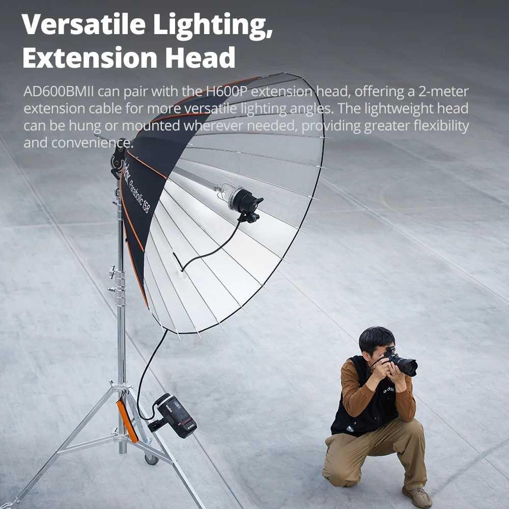 Godox Flash Camera Wireless TTL 3in1 - Pencahayaan Sempurna, Fotografi Studio, Pernikahan