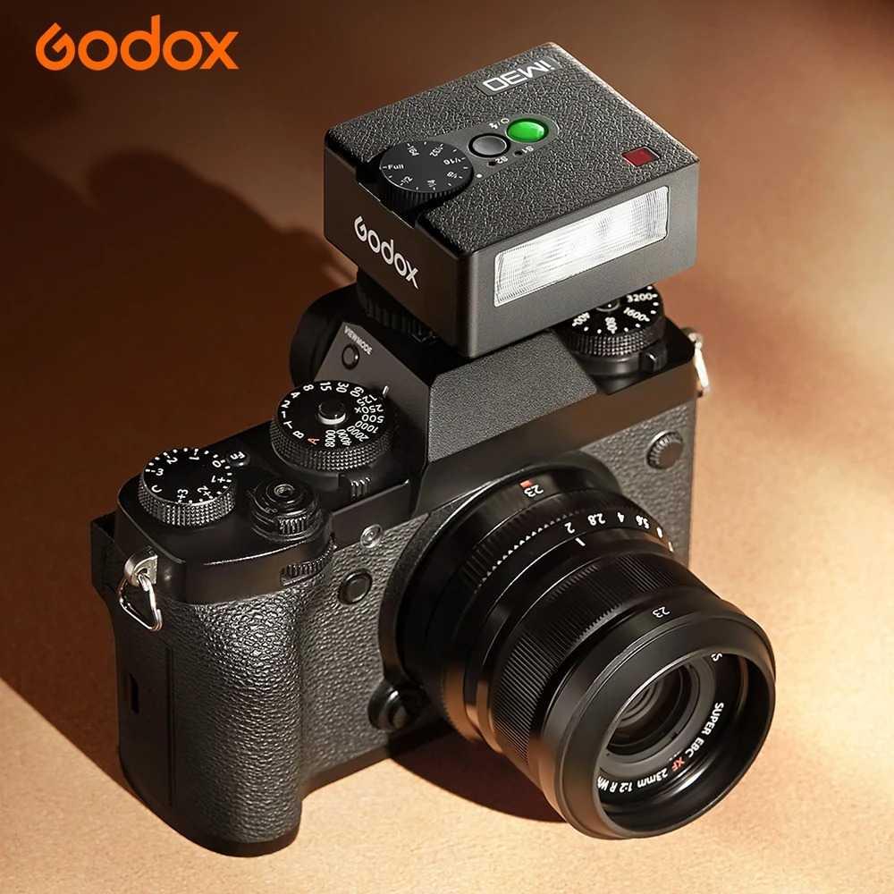 Godox Flash Camera Wireless 6500K GN15 7 Level Mini Pocket - iM30, Pencahayaan Superior dan Portabel