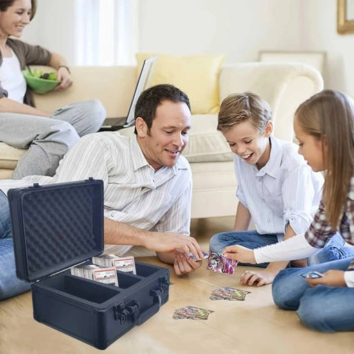 Image of MARABO Kotak Kartu Koleksi Pokemon Graded Card Case - Perlindungan Maksimal, Penyimpanan Rapi, Pengunci Aman, Desain Ergonomis