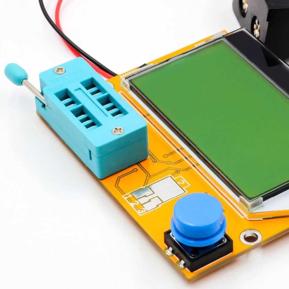 DoTek ESR Meter Multifunctional Transistor Tester - Presisi Pengukuran Komponen Elektronik, Solusi Praktis, Layar Grafis LCD