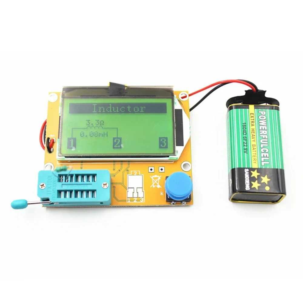 DoTek ESR Meter Multifunctional Transistor Tester - Presisi Pengukuran Komponen Elektronik, Solusi Praktis, Layar Grafis LCD