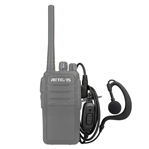 Image of RETEVIS Headset Mikrofon In-ear C Type for HT Walkie Talkie 2 Pin - EEK004