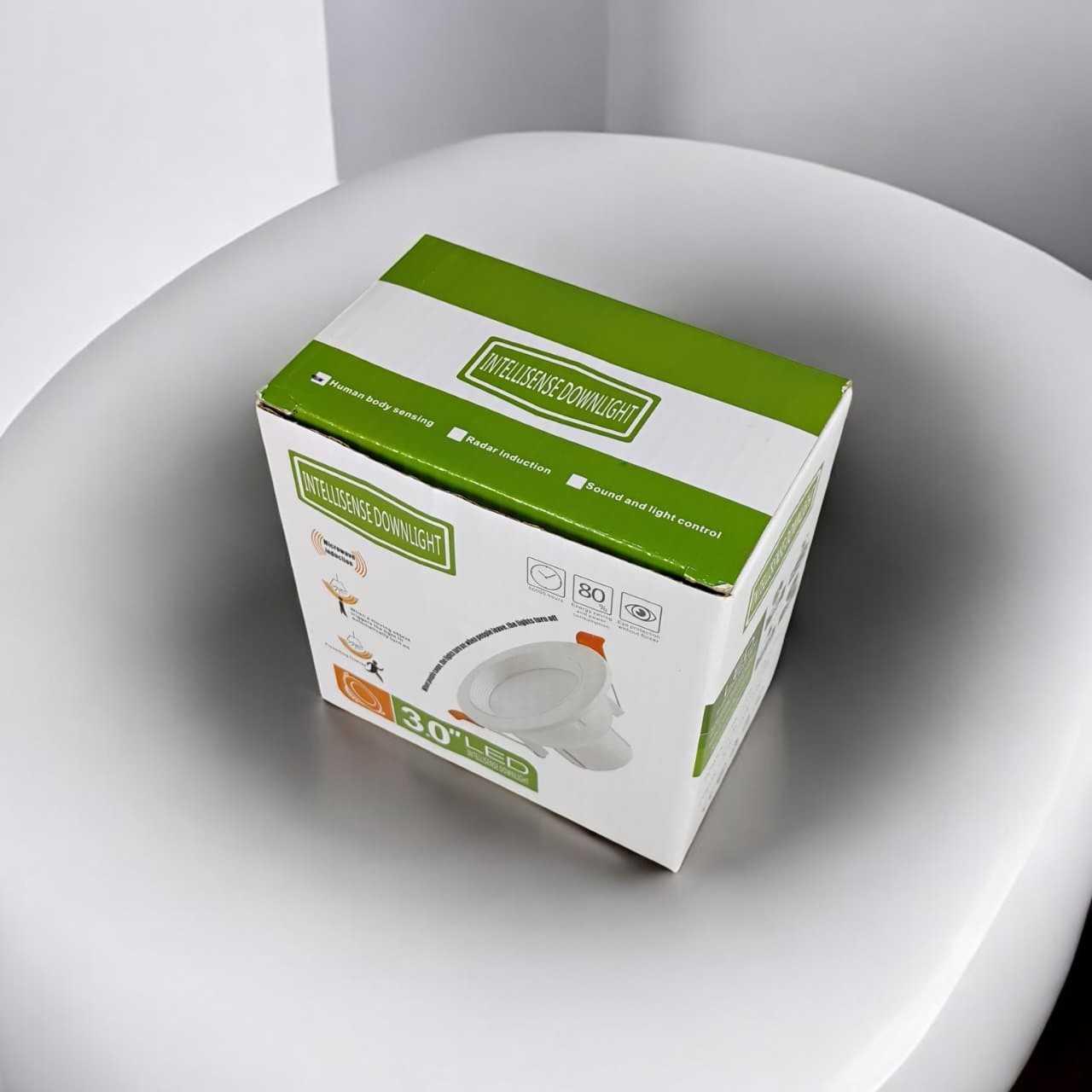 ZHENGHAO Lampu Plafon LED Sensor PIR Cool White 6000K - ZG45, Hemat Energi & Cahaya Terang