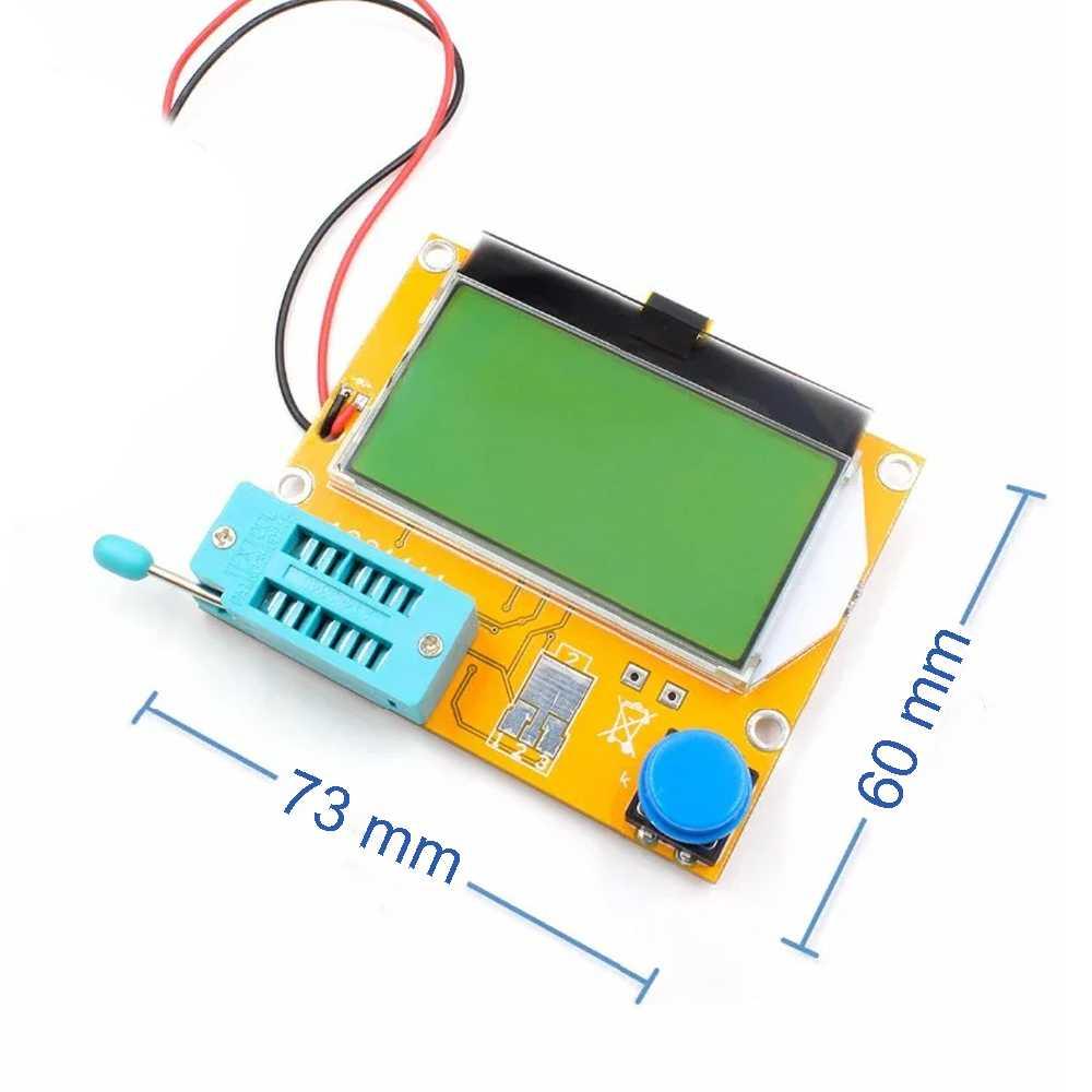 DoTek ESR Meter Multifunctional Transistor Tester - Presisi Pengukuran Komponen Elektronik, Solusi Praktis, Layar Grafis LCD