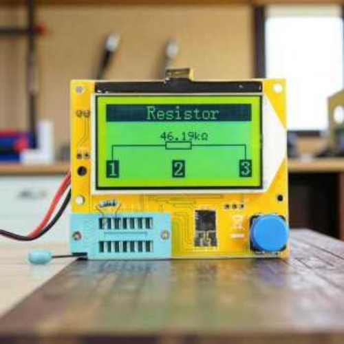 DoTek ESR Meter Multifunctional Transistor Tester - Presisi Pengukuran Komponen Elektronik, Solusi Praktis, Layar Grafis LCD