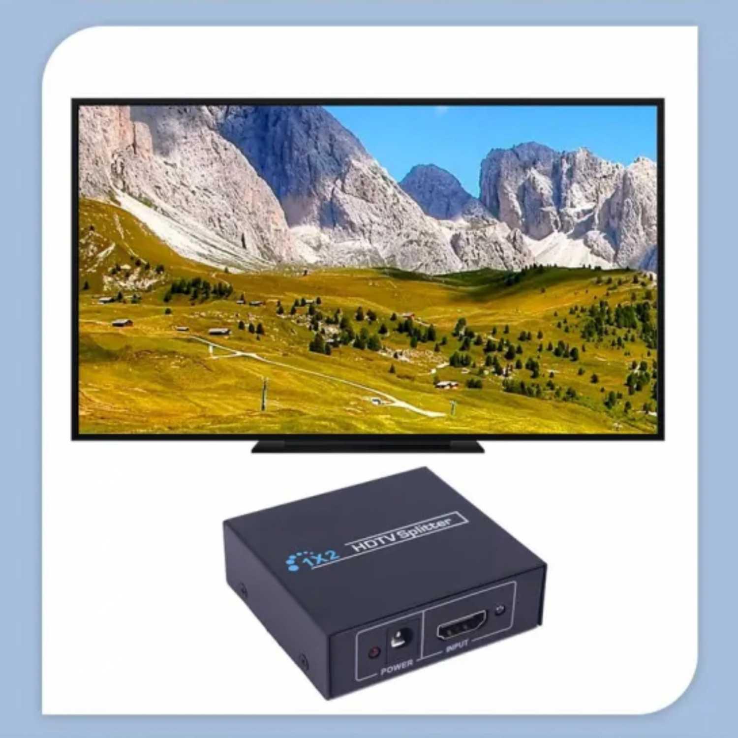 ViewHD HDMI Splitter 1x2 v1.4D - Menyajikan Dual Display, Lebih Produktif!