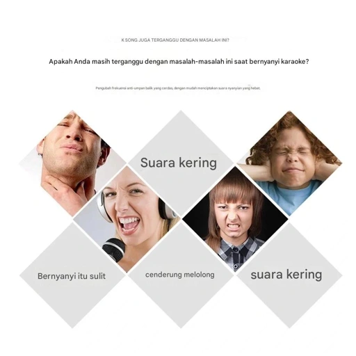 Image of TZR Automatic 4In4 Out Mic Feedback Suppressor Frequency Shifter - T44, Teknologi Canggih untuk Suara Jernih dan Stabil